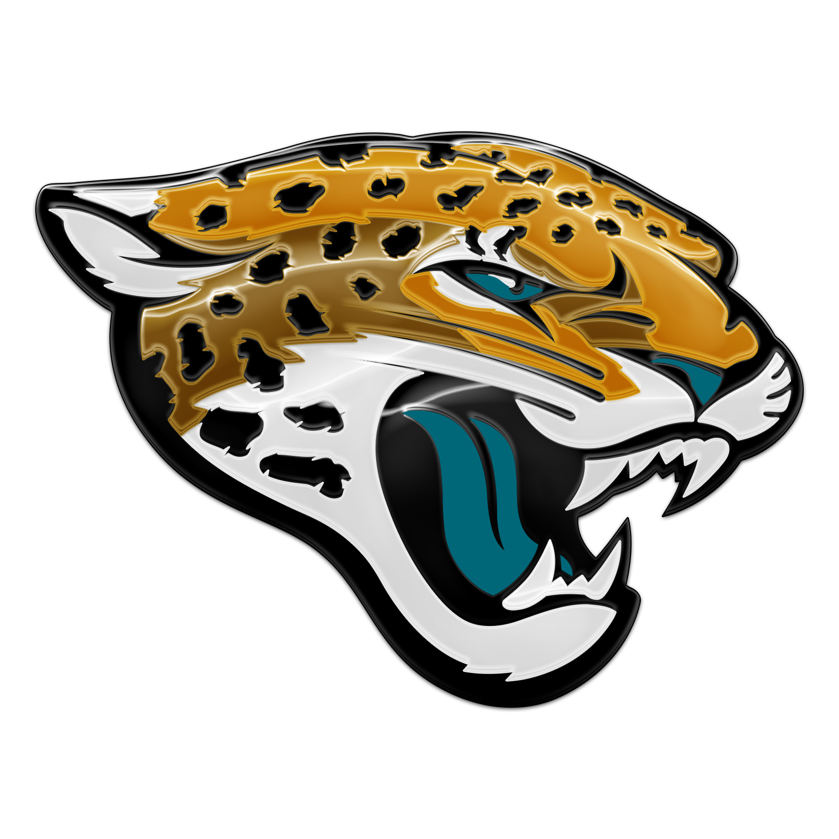 Jacksonville Jaguars Crystal Logo iron on paper